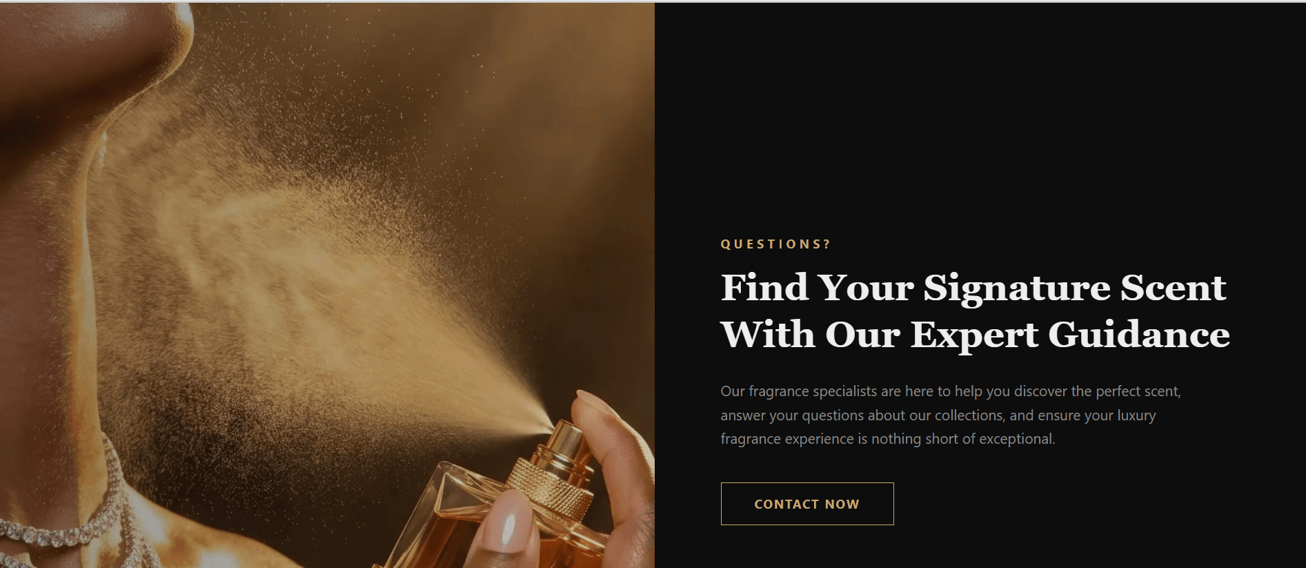 Perfume Website detail